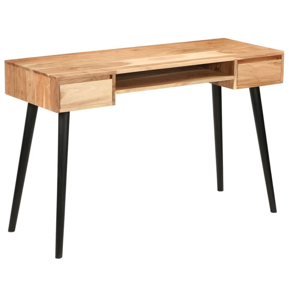 Petromila vidaXL Písací stôl, masívne akáciové drevo 118x45x76 cm